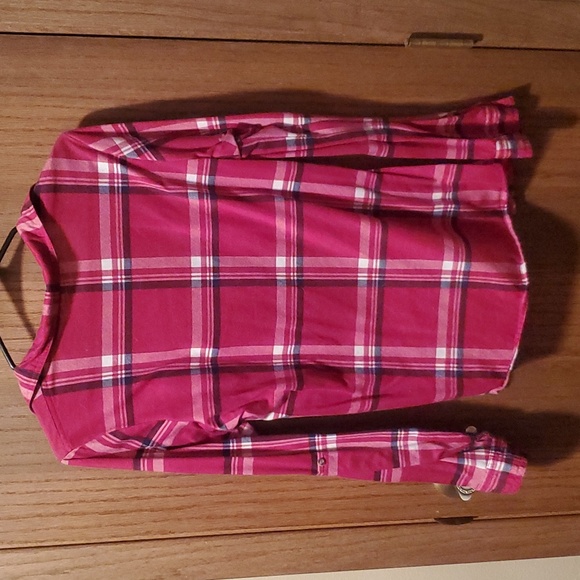 Size L Red/Blue flannel (fits like M) - Picture 3 of 3